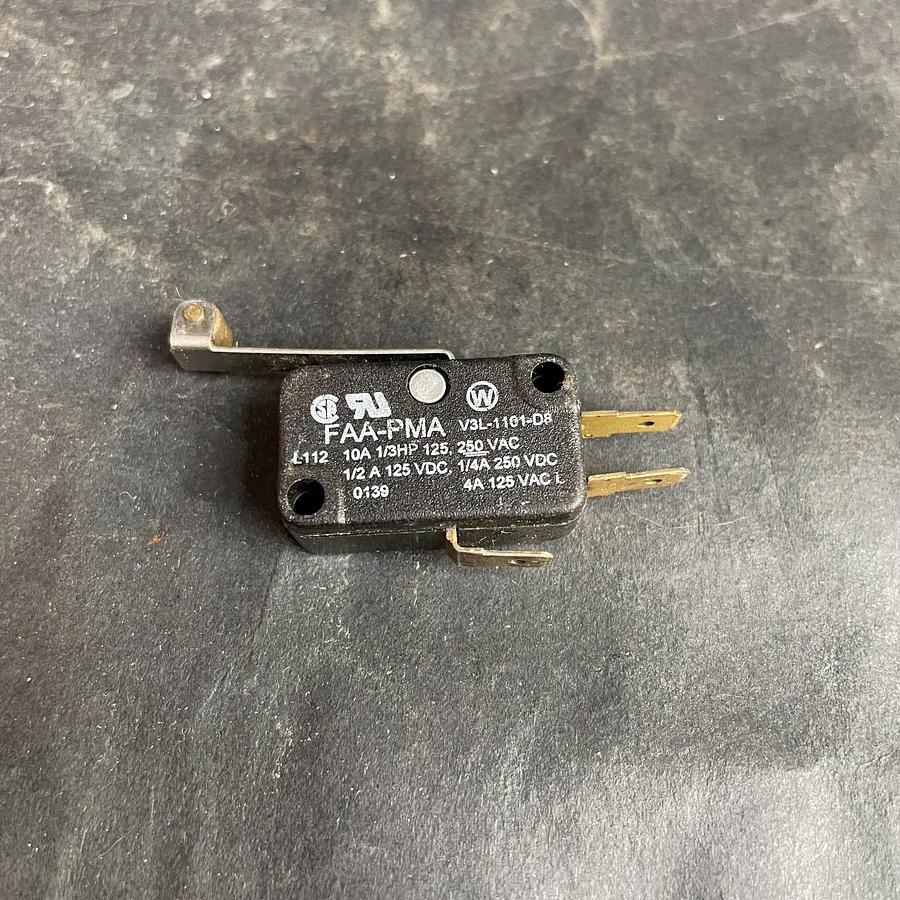 Used HONEYWELL FAA-PMA V3L-1101-D8 MICRO SWITCH