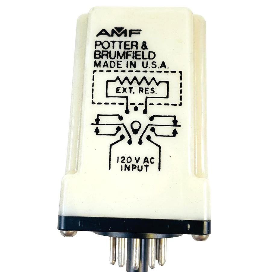 Used POTTER & BRUMFIELD CKF-38-70010 TIME DELAY RELAY SELLER REFURBISHED