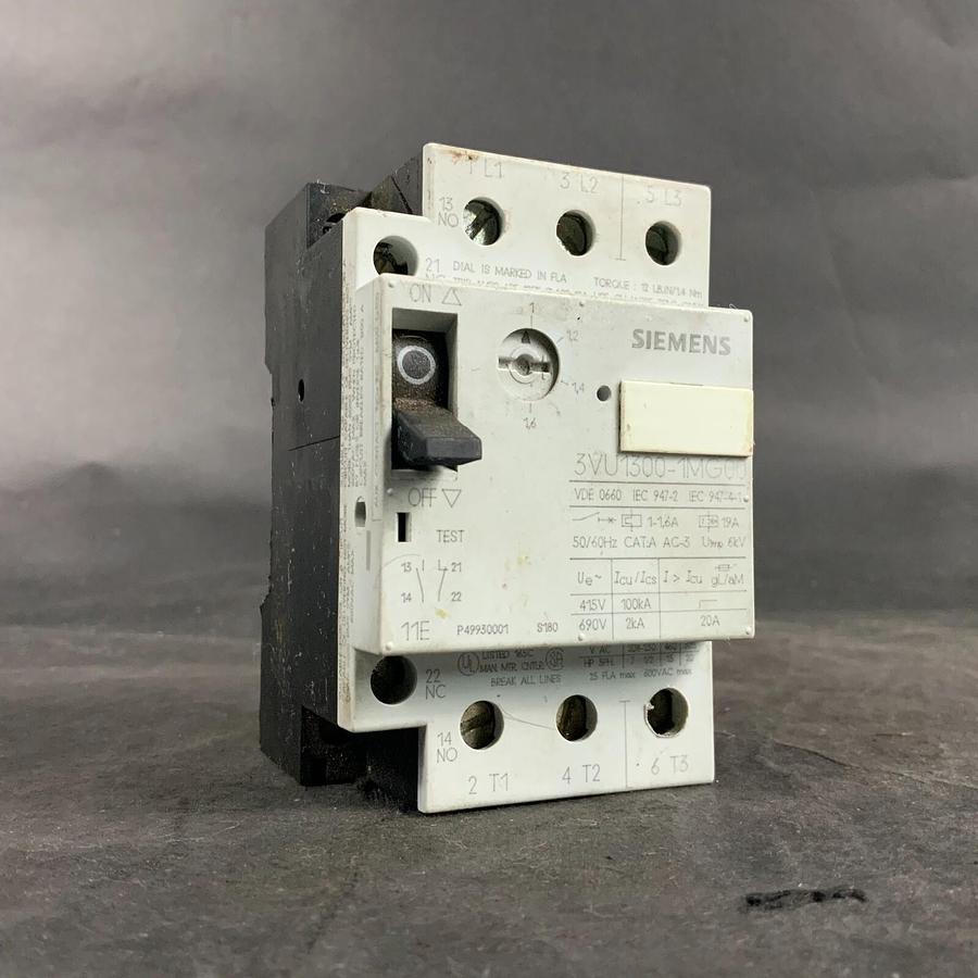 Used SIEMENS 3VU1300-1MG00 STARTER ($30 OBO)