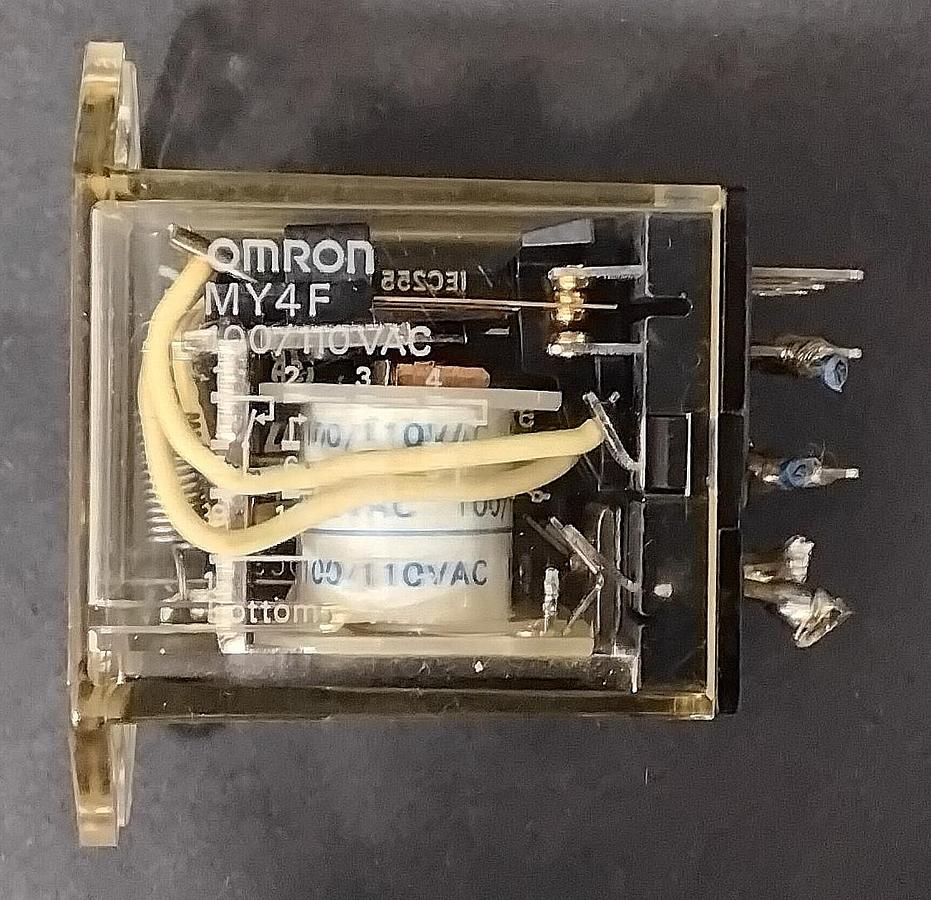 Used OMRON-MY4F 100-110VAC RELAY ($12 OBO)
