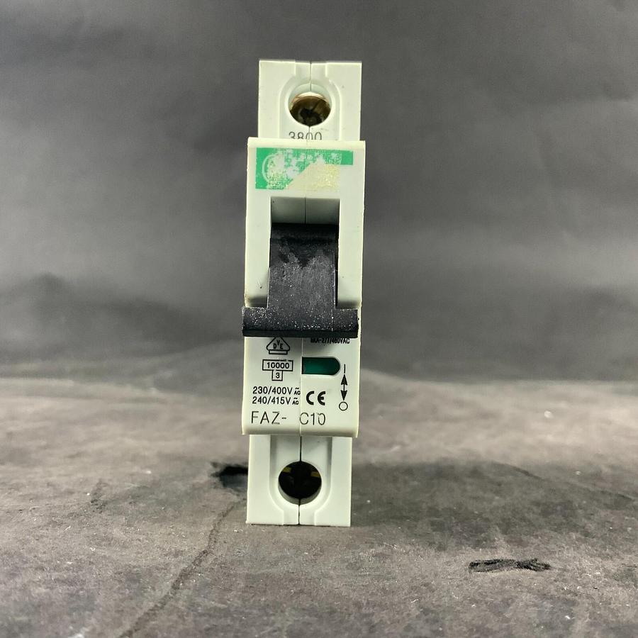 Used KLOCKNER MOELLER FAZ-C10 CIRCUIT BREAKER ($20 OBO)
