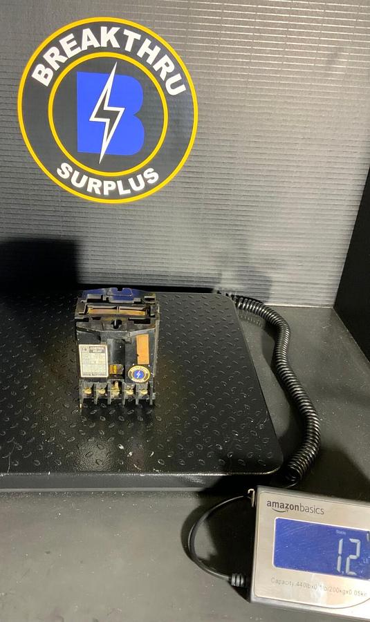 Used SQUARE D 8501-G040 CONTROL RELAY ($5 OBO)