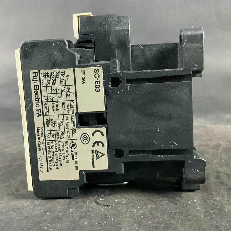 Used FUJI ELECTRIC SC-E03 CONTACTOR ($30 OBO)