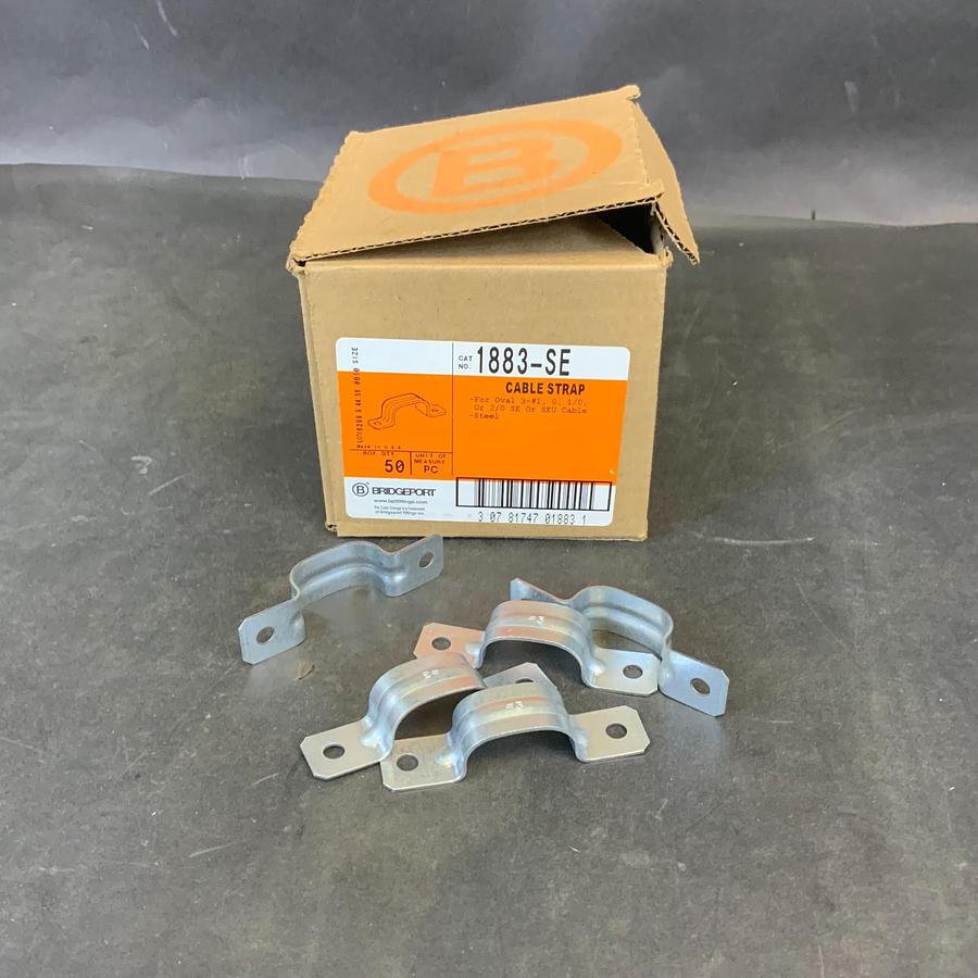 Used BRIDGEPORT 1883-SE CABLE STRAP - BOX OF 50 ($45 OBO)