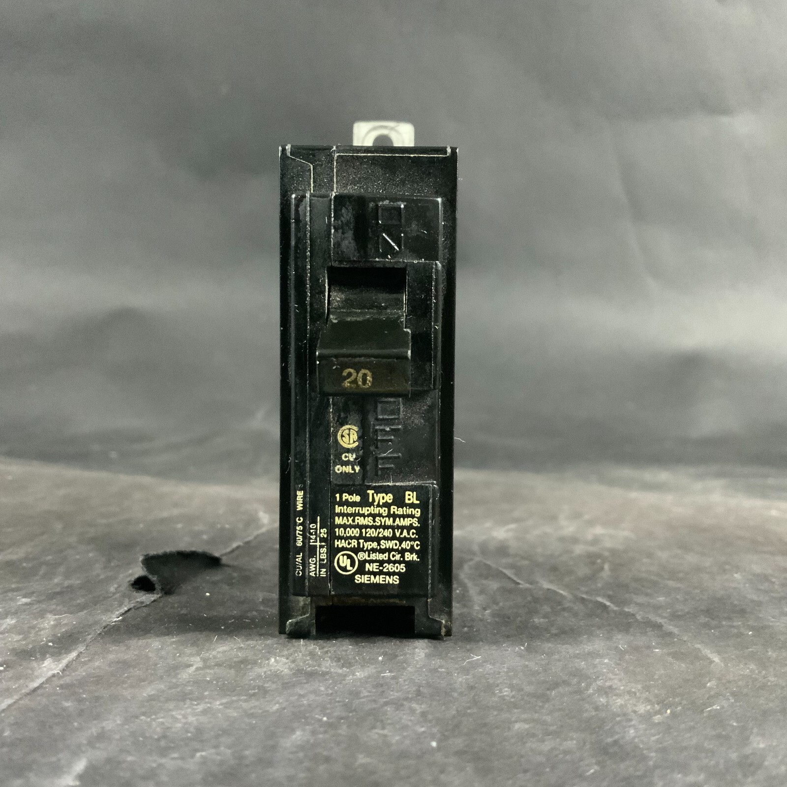 Used SIEMENS ITE NE-2605 CIRCUIT BREAKER ($7 OBO)