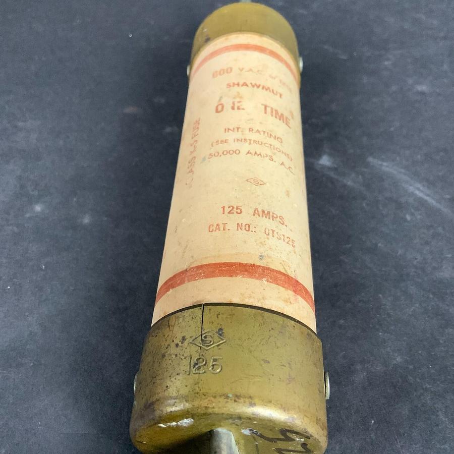 Used FERRAZ SHAWMUT OTS125 OLD STOCK FUSE ($18 OBO)