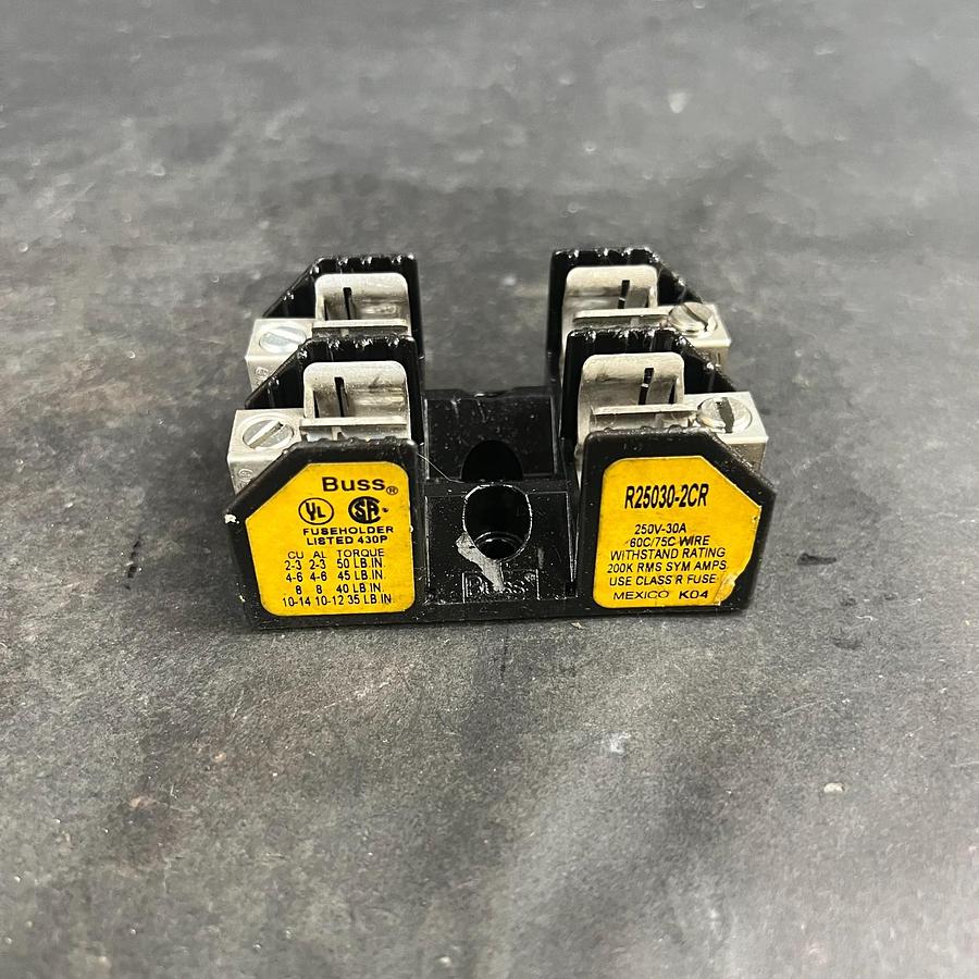 Used BUSSMANN R25030-2CR FUSE HOLDER ($10 OBO)