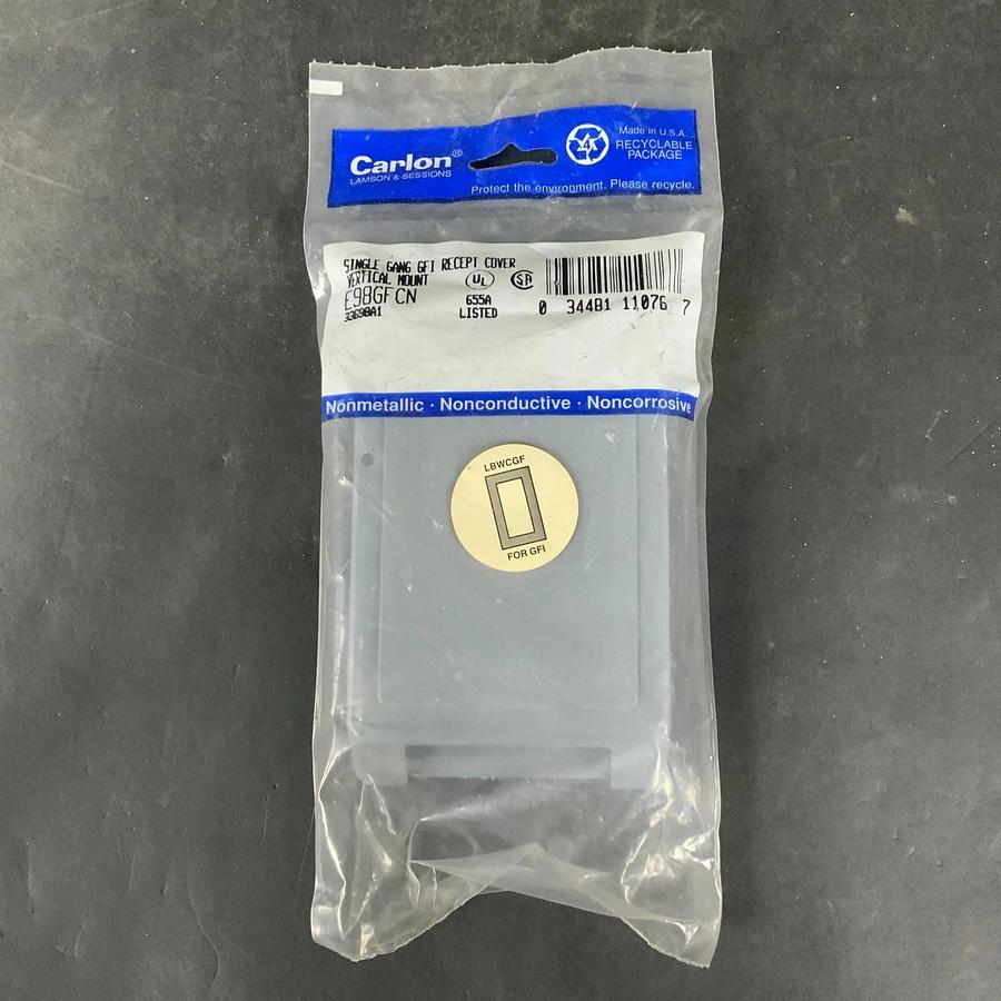 CARLON E98GFCN OUTLET COVER ($15 OBO)