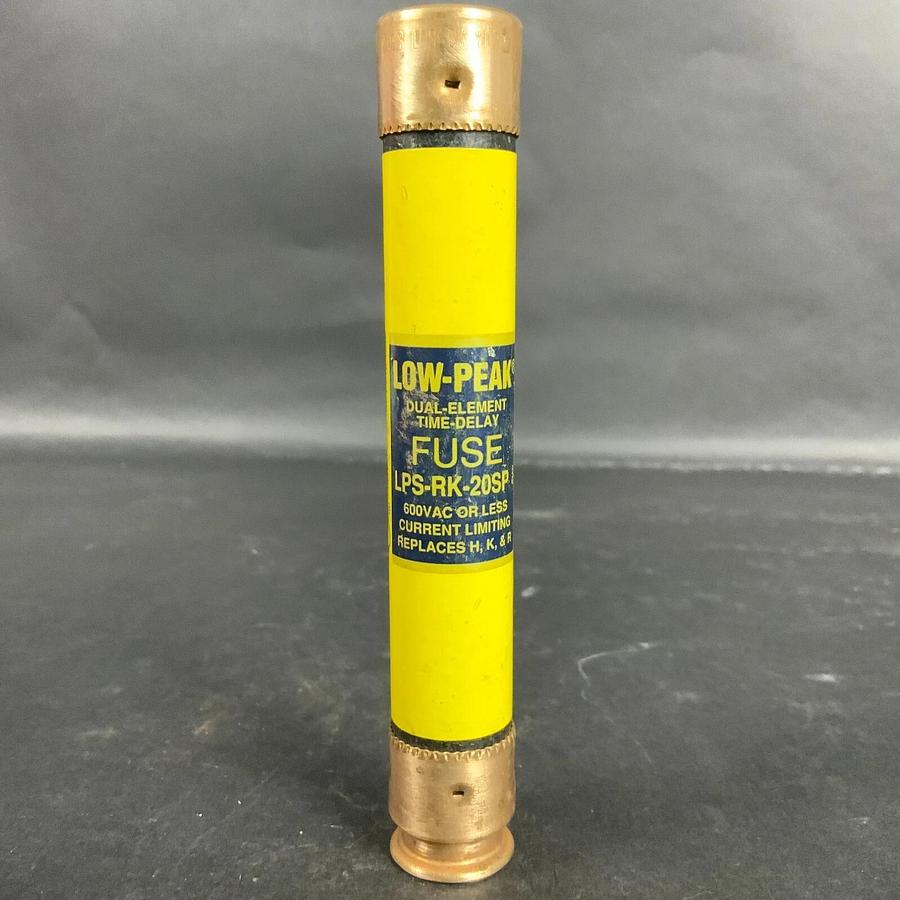 Used BUSSMANN LPS-RK-20SP LOW PEAK FUSE ($9 OBO) - REFURBISHED
