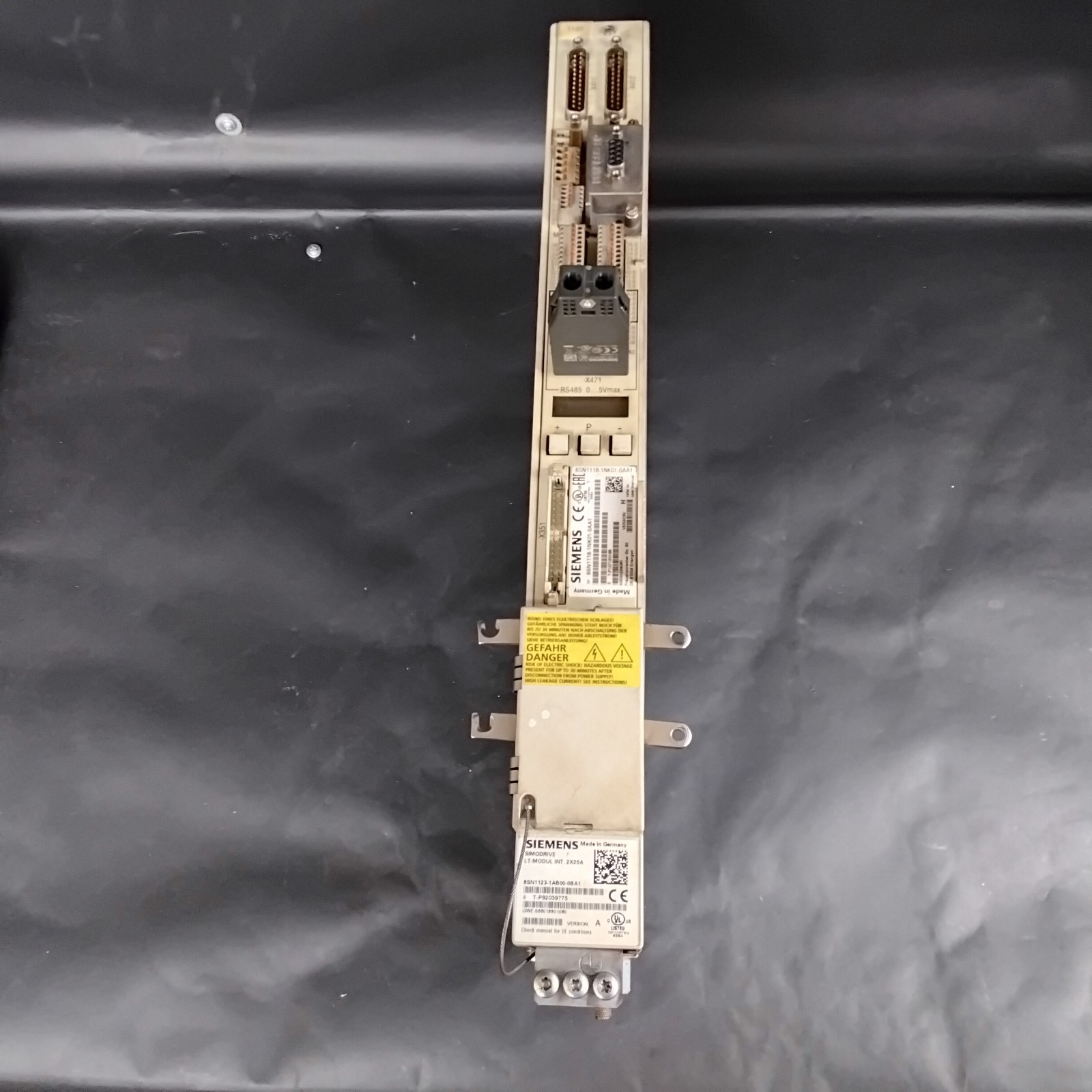 Used SIEMENS 6SN1118-1NK01-0AA1 RESOLVER MODULE ($750 OBO)