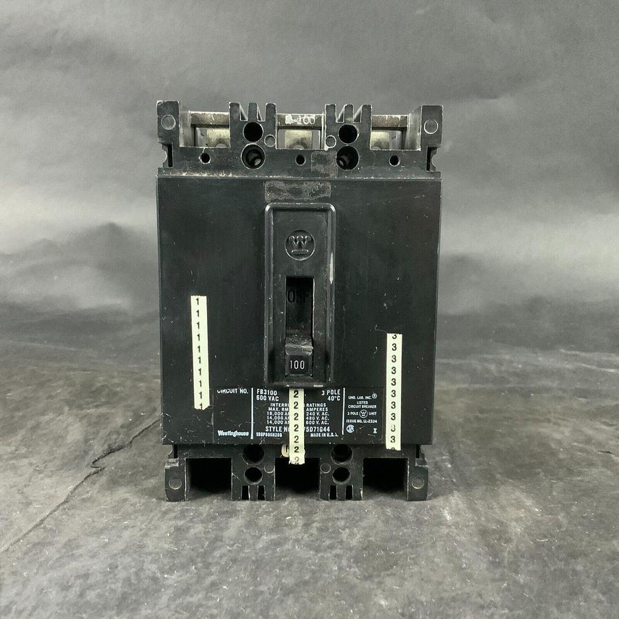 Used WESTINGHOUSE FB3100 CIRCUIT BREAKER ($125 OBO)