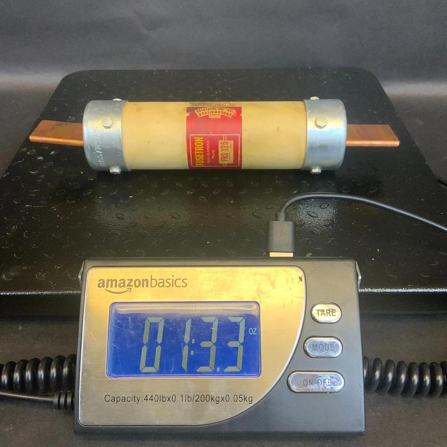 Refurbished BUSSMANN EATON FRS-125 FUSE ($20 OBO) - REFURBISHED OLD STOCK