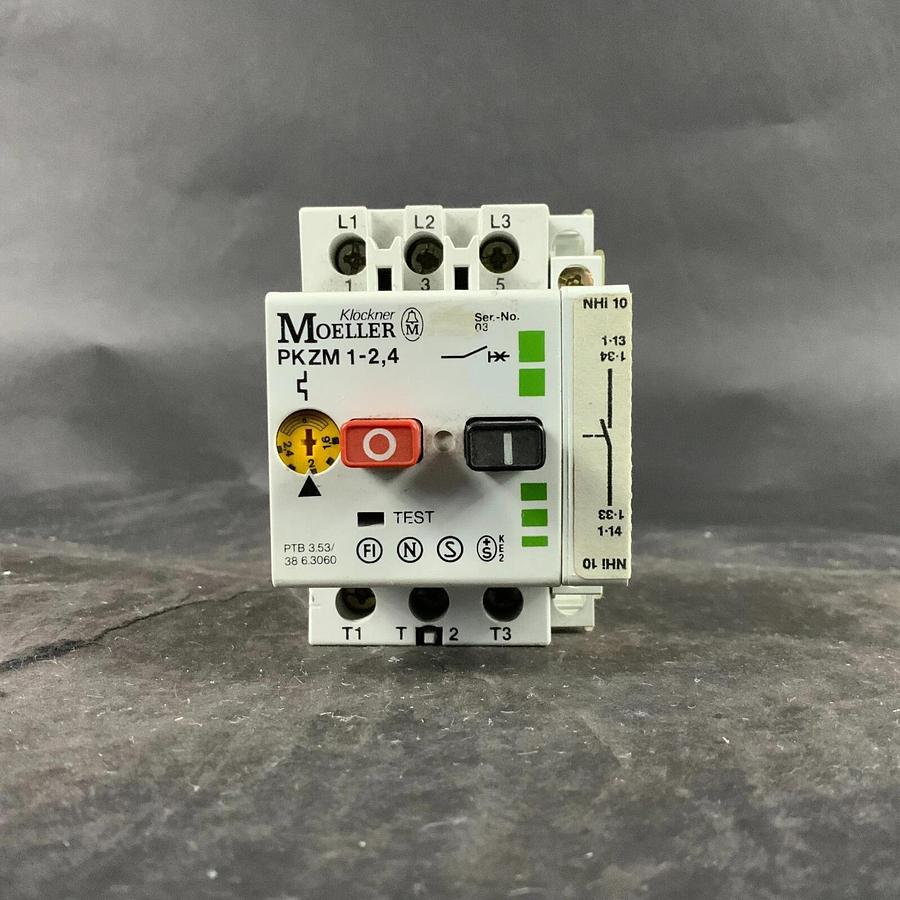 Used KLOCKNER MOELLER PKZM 1-2.4 CIRCUIT BREAKER ($90 OBO)