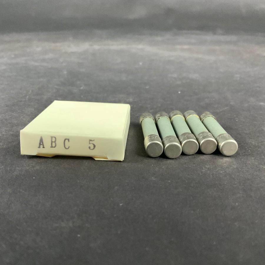 BUSSMANN ABC-5 FUSE - SET OF 5 ($6.50 OBO)
