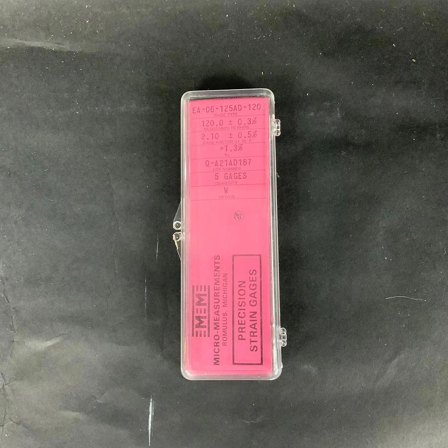 MICRO-MEASUREMENTS EA-06-125AD-120 PRECISE STRAIN GAUGE - BOX OF 5 ($25 OBO)