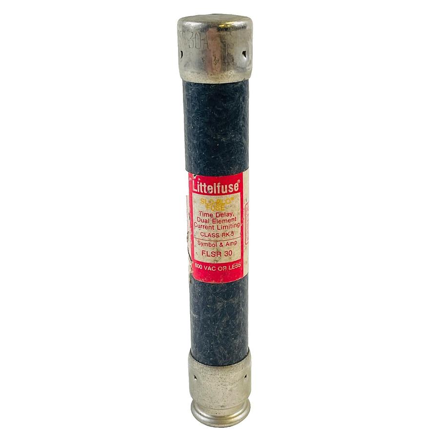 Used BUSSMANN FRS-R-30 30A 600V CLASS RK5 FUSE (LOT OF 3)