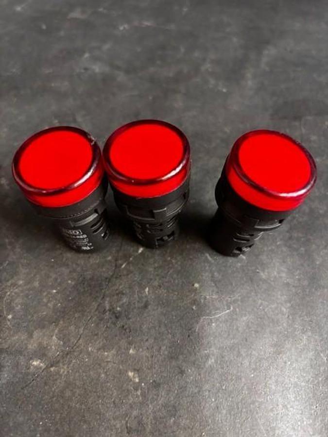 Used IMO LMB-24-RED PILOT LIGHT - GROUP OF 3 ($14 OBO)