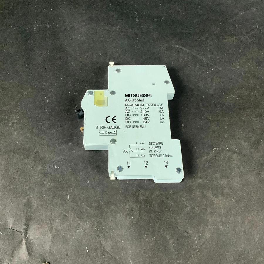 Used MITSUBISHI AX-05SMU AUXILIARY CONTACT ($7 OBO)
