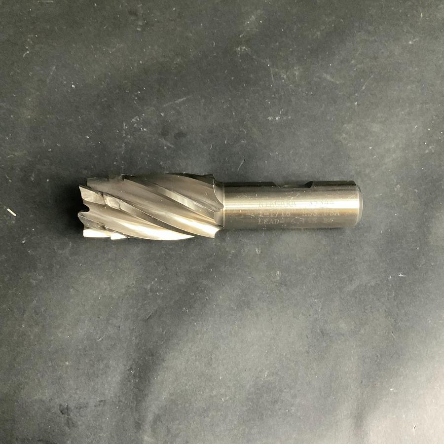 Used NIAGARA 35344 1-1/16” HSS 6-FLUTE END MILL ($40 OBO)