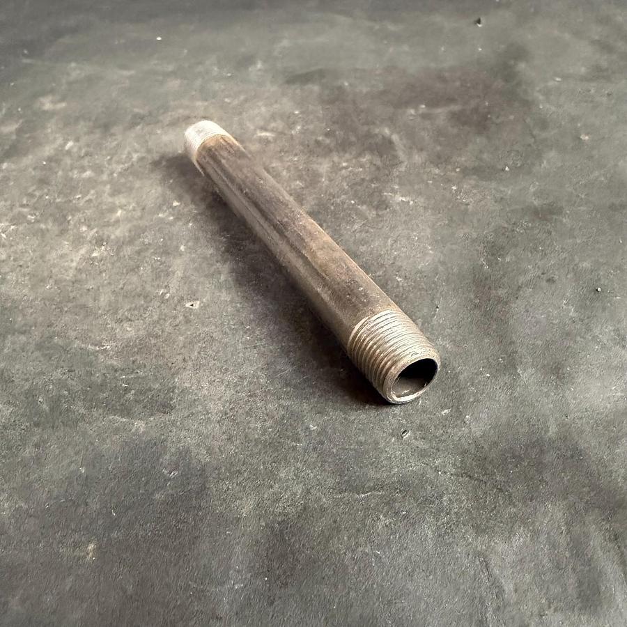 Used MSC 3/8X5-1/2 BLK WELDED NIPPLE