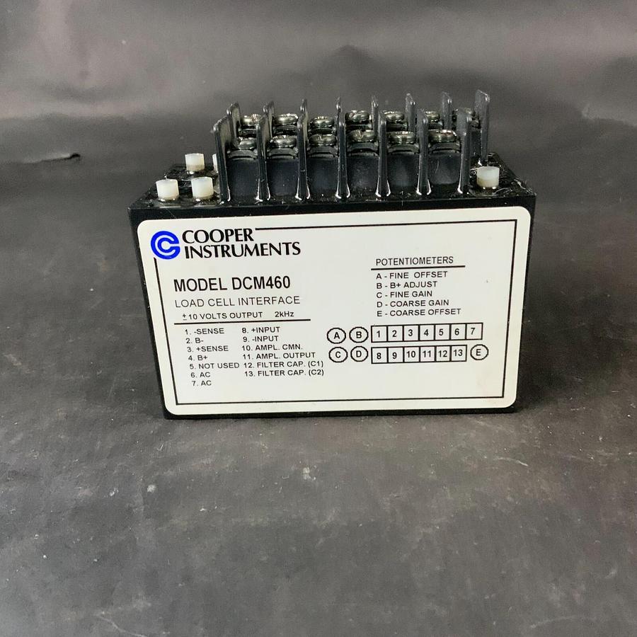 Used COOPER INSTRUMENTS DCM460 LOAD CELL INTERFACE ($25 OBO)