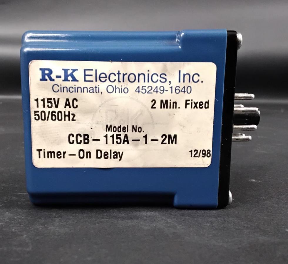 Used R-K ELECTRONICS CCB-115A-1-2M ON DELAY TIMER ($40 OBO)