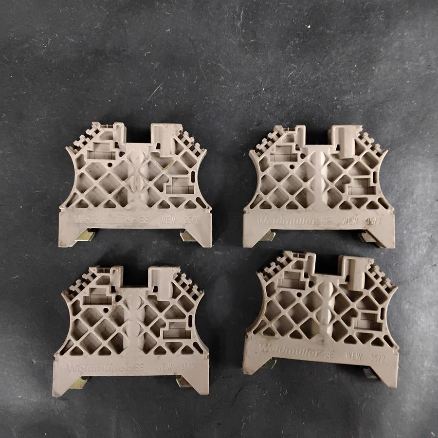 Used WEIDMULLER WEW 35/2 TERMINAL BLOCK END CLAMPS ($3/EACH OBO)
