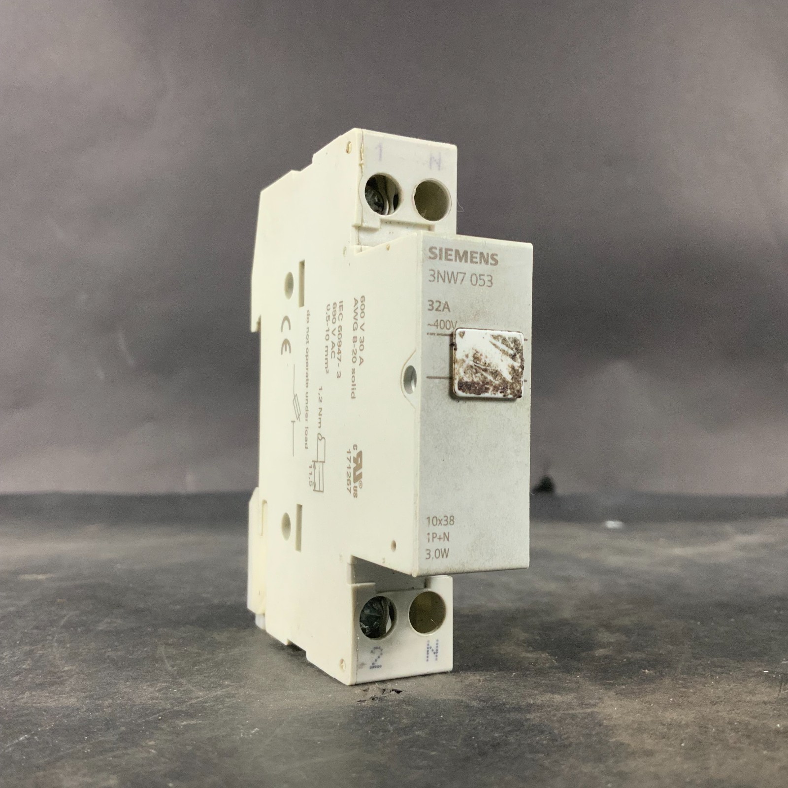 Used SIEMENS 3NW7 053 FUSE HOLDER ($25 OBO)