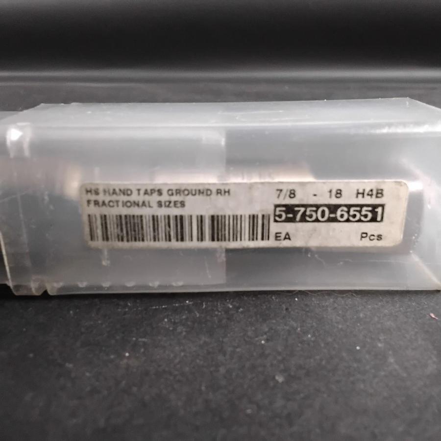 Used VIN 7/8" 5-750-6551 HAND TAPS ($20 OBO)