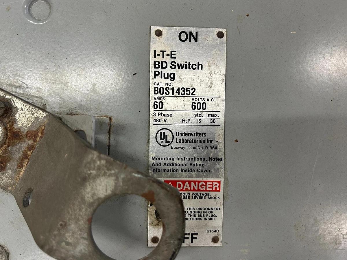 Used BUSS PLUG ITE BOS14352 ($240OBO)