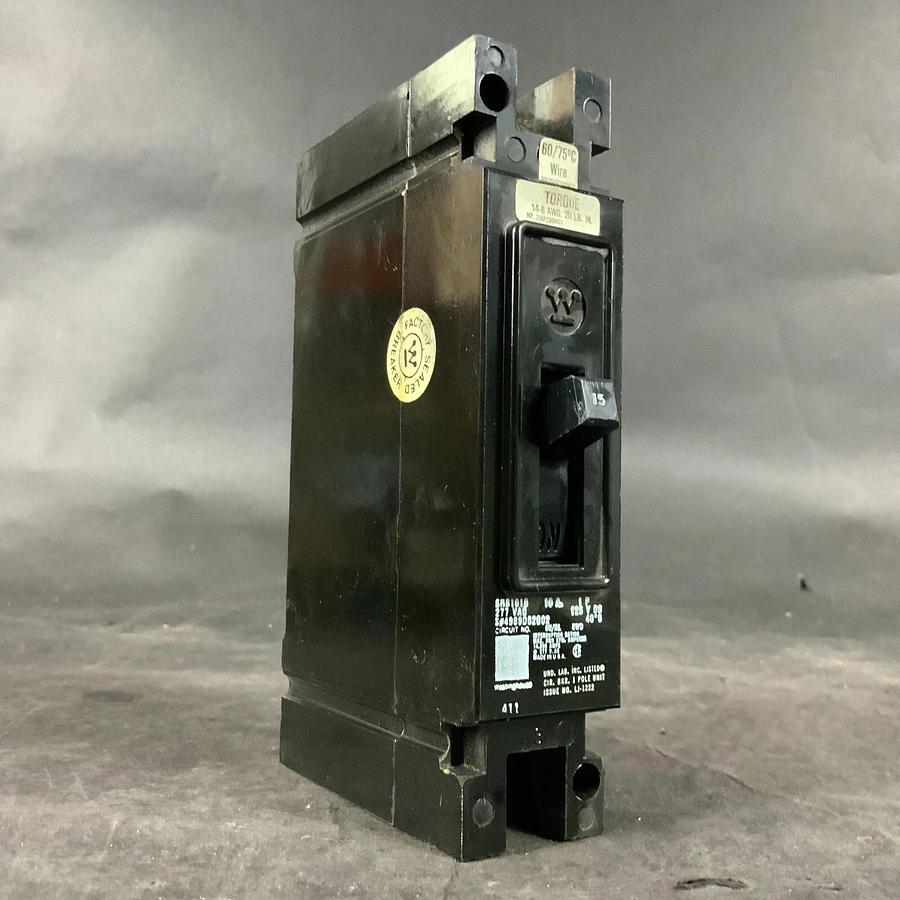 Used WESTINGHOUSE EHB1015 CIRCUIT BREAKER ($20 OBO)