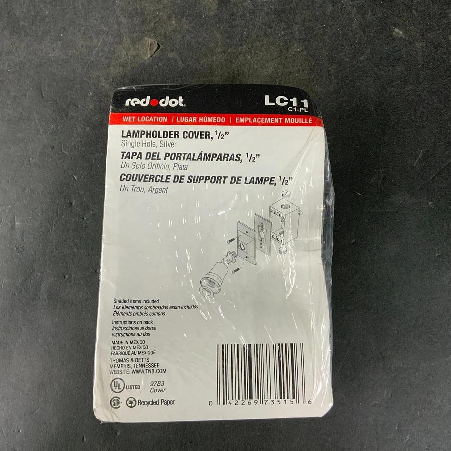 RED DOT LC11 1/2” LAMPHOLDER COVER ($6 OBO)