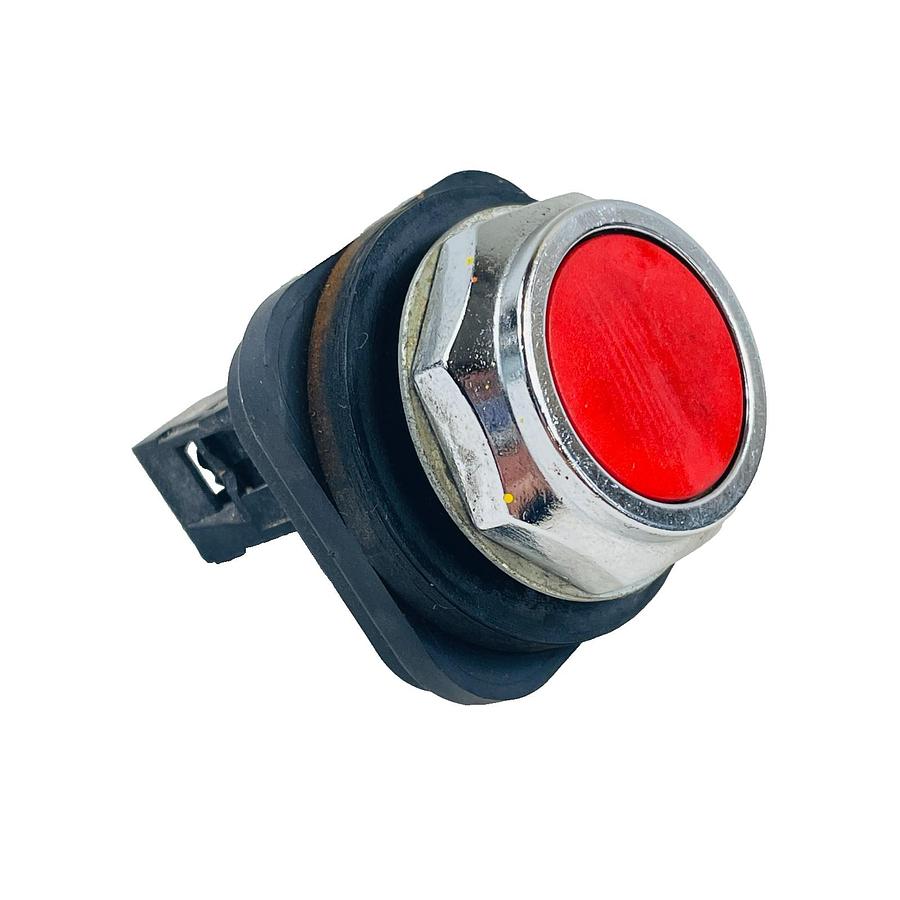 Used TELEMECANIQUE ZB2-BE102 PUSHBUTTON SWITCH 22MM RED FLUSH 1NC 10A 500V