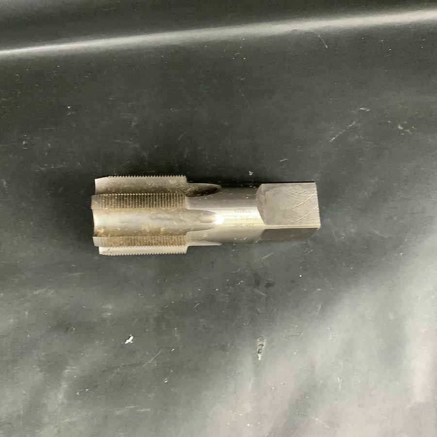 WIDELL 1-7/8-16 506170-2 6-FLUTE GH5 HSS PLUG HAND TAP ($125 OBO)