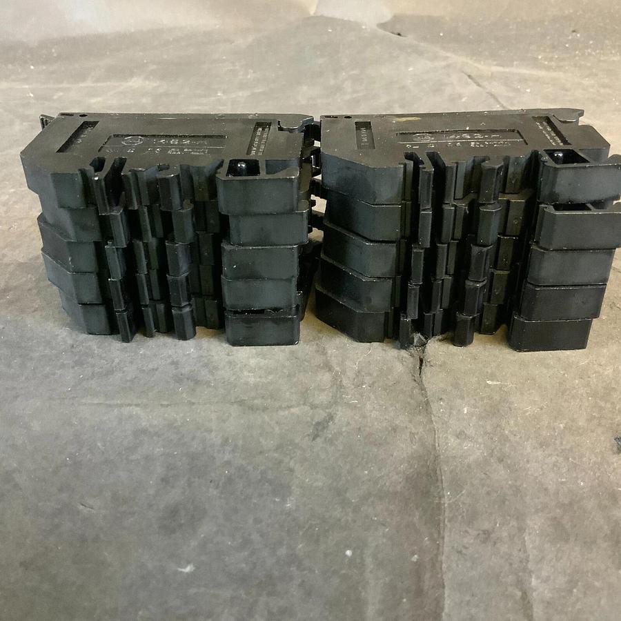 Used ALLEN BRADLEY 1492-H4 DIN RAIL FUSE HOLDER - SET OF 10 ($8 OBO)