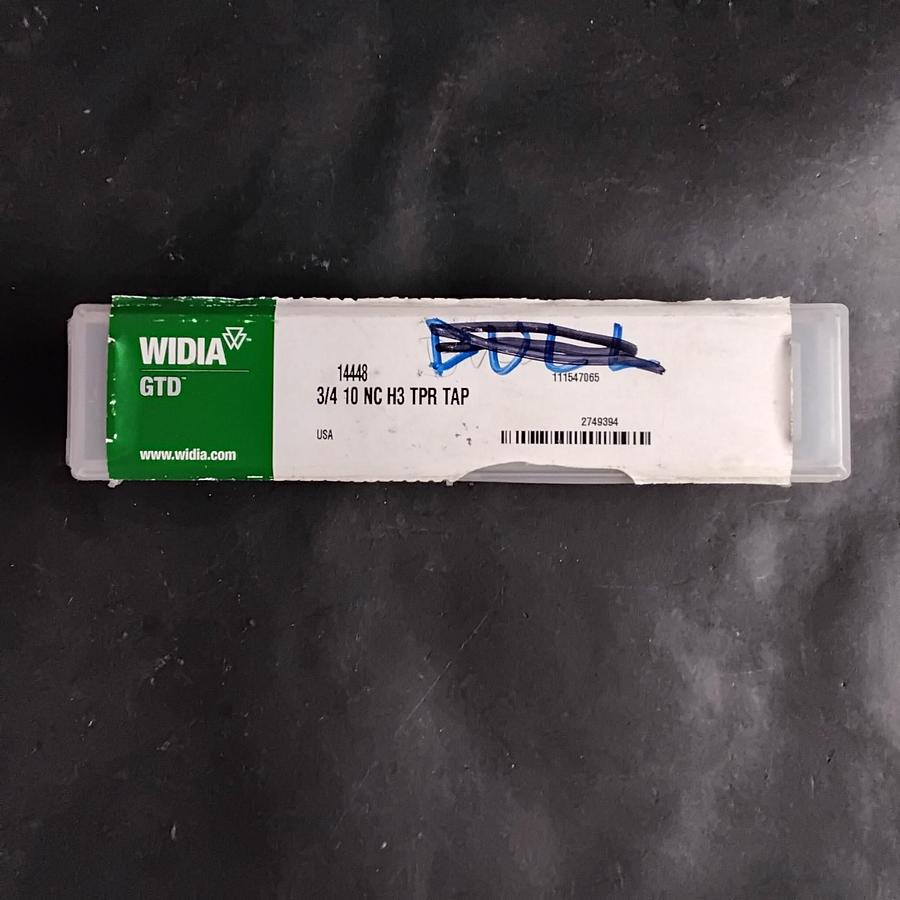 Used WIDIA 14448 3/4-10NC TAPER FLUTE TAP ($35 OBO)