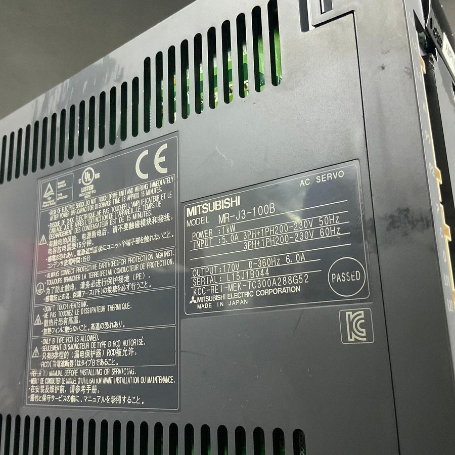 Used MITSUBISHI MR-J3-100B AC SERVO ($100 OBO)