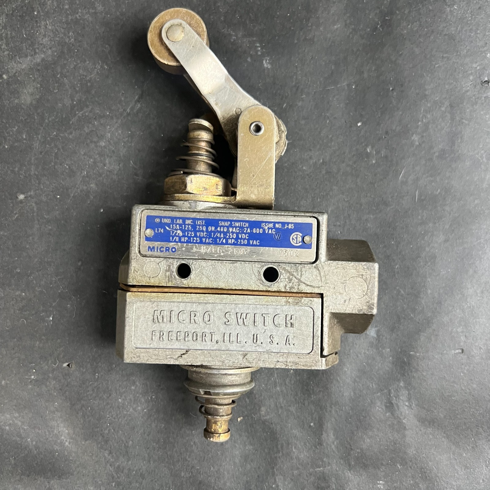 Used HONEYWELL BZE6-2RQ2 MICRO SWITCH ($30 OBO)
