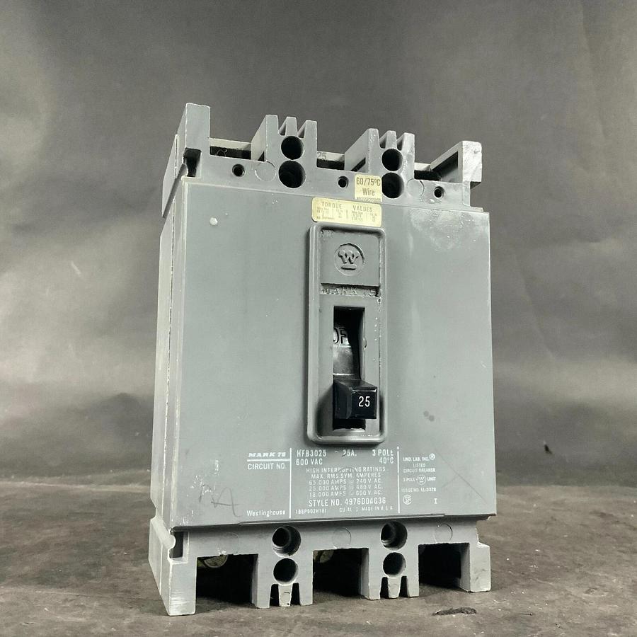 Used WESTINGHOUSE HFB3025 CIRCUIT PROTECTOR ($35 OBO)