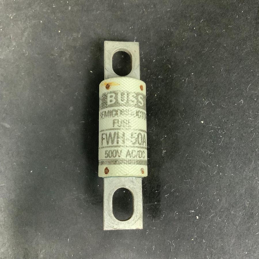 Used BUSSMANN FWH-50A SEMICONDUCTOR FUSE ($10 OBO)