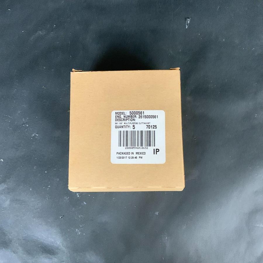 DREMEL 561 1/8” MULTIPURPOSE BIT - SET OF 5 ($20 OBO)