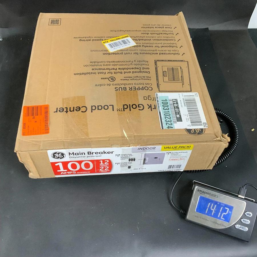 GE TM1210CCUBK1 MAIN BREAKER LOAD CENTER ($50 OBO)