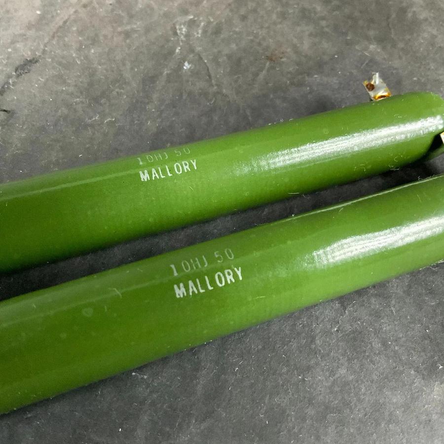 MALLORY 10HJ-50 RESISTORS - SET OF 2 ($15 OBO)
