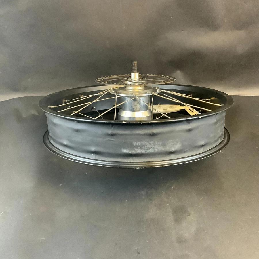 Used 20"x4-1/4 ELECTRIC BIKE REAR RIM WITH SX3K HUB AN ROTOR ($180 OBO)