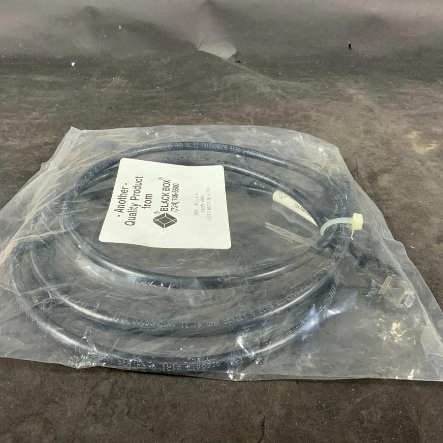 Used BLACK BOX XJ201-0006 ETHERNET CABLE ($25 OBO)