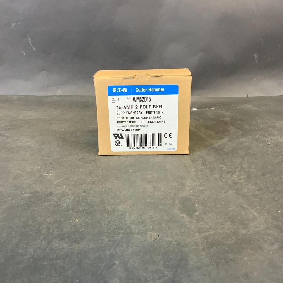 Used EATON WMS2D15 CIRCUIT BREAKER ($7 OBO)