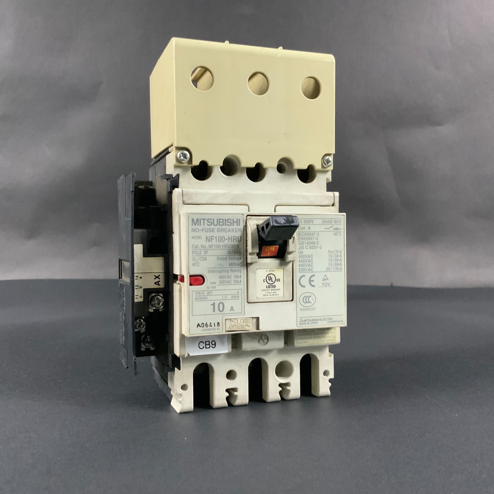 Used MITSUBISHI NF100-HRU3010 CIRCUIT BREAKER ($50 OBO)