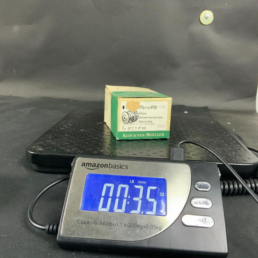Used KLOCKNER MOELLER PTA-R-X-IP65 MUSHROOM PUSH BUTTON - QTY 4 ($45 OBO)