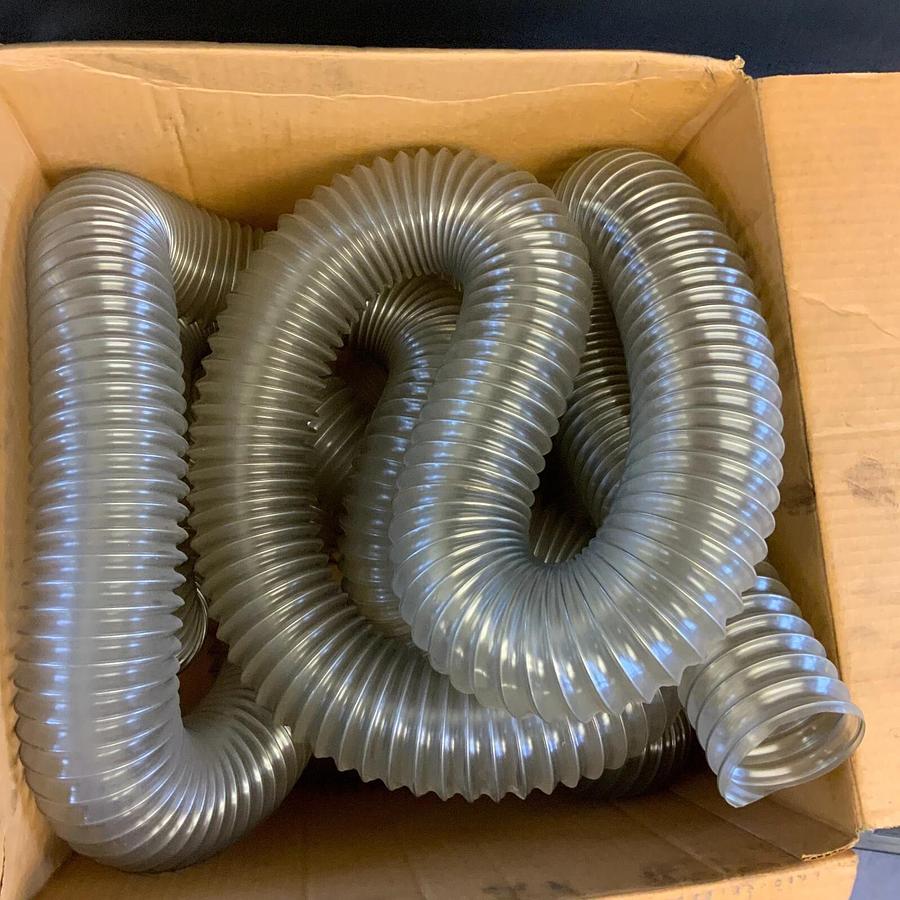 Used FLEXAUST R2 CLEAR DUCT HOSE 22FT 3" ID ($50 OBO)