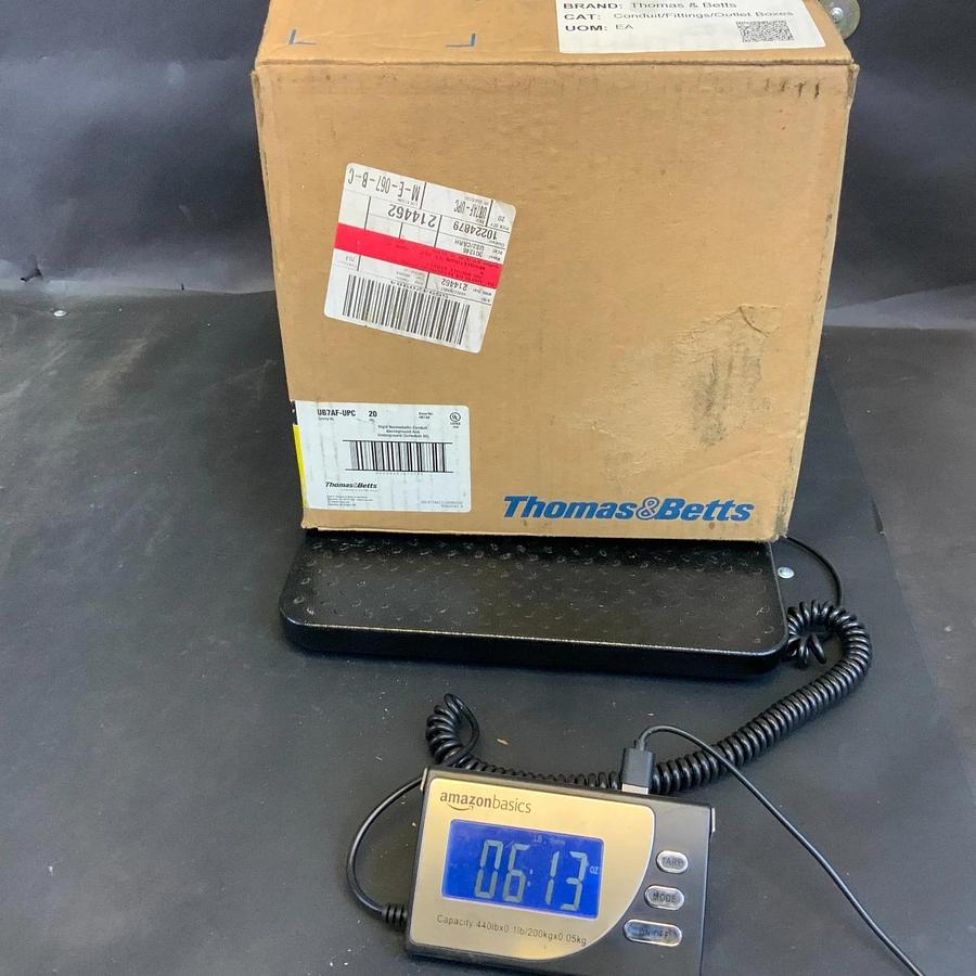 THOMAS & BETTS UB7AF 45 DEGREE ELBOW - BOX OF 20 ($200 OBO)